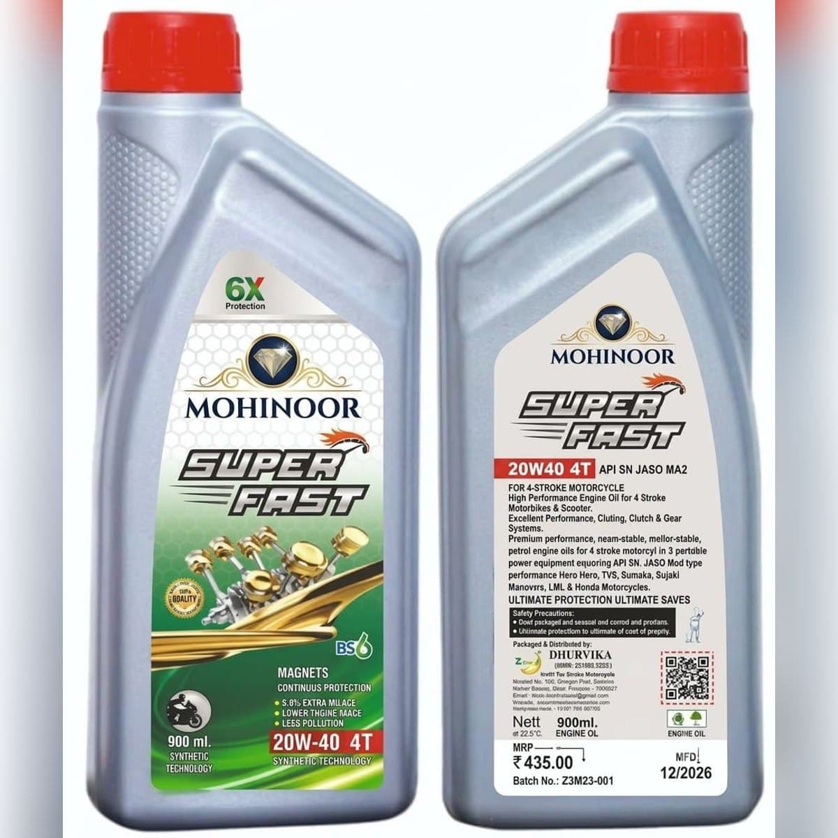 Mohinoor Super Fast Engine Oil 20W-40