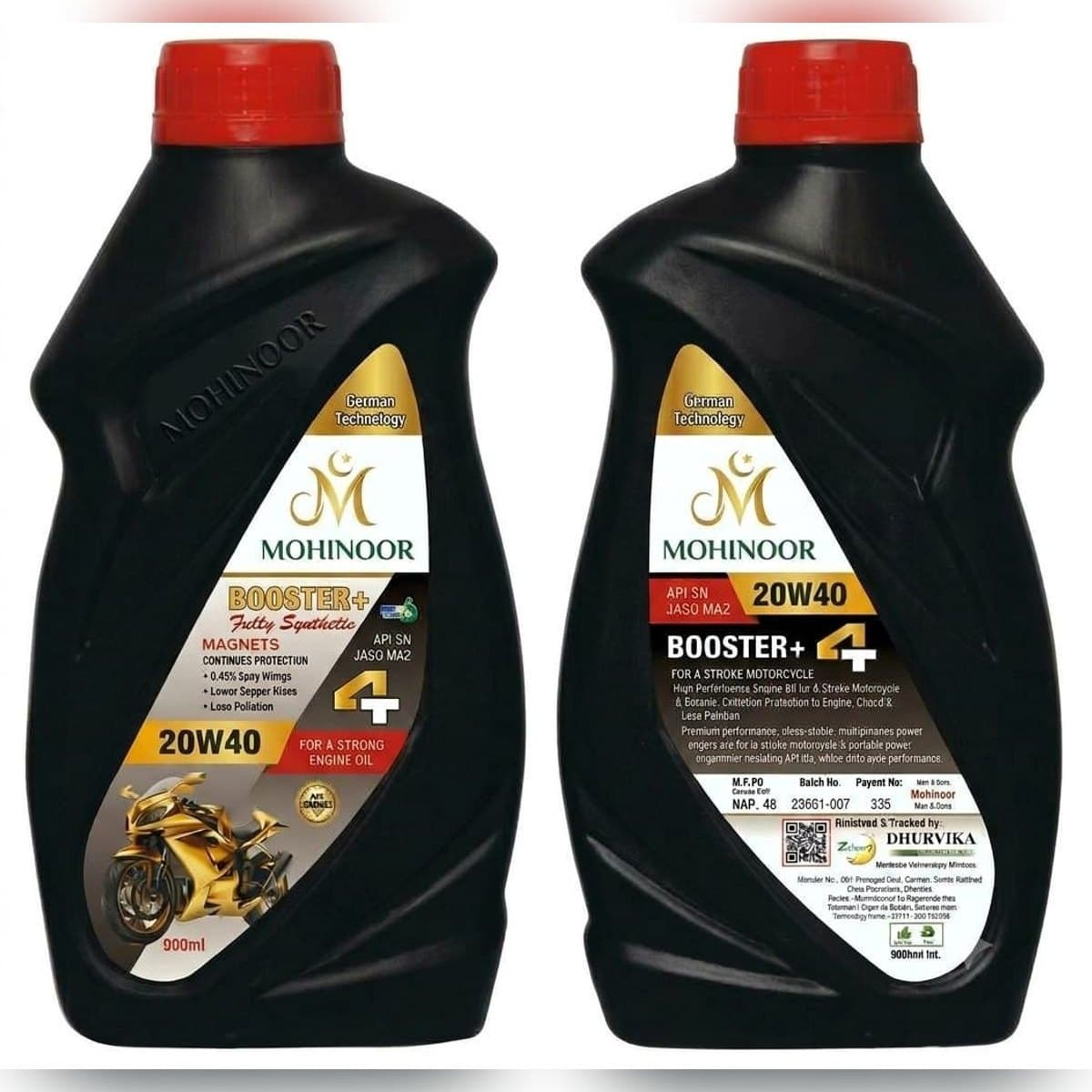 Mohinoor Booster+ Fully Synthetic Engine Oil 20W-40
